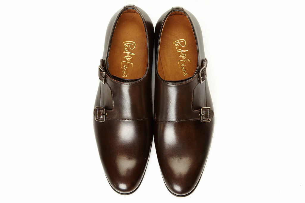 Handcrafted Mens Double Monk Strap Shoe paulevans dev