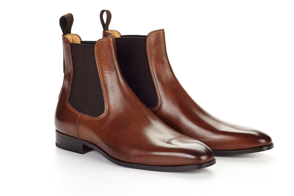 The Dean Mens Italian Chelsea Boots paulevans dev